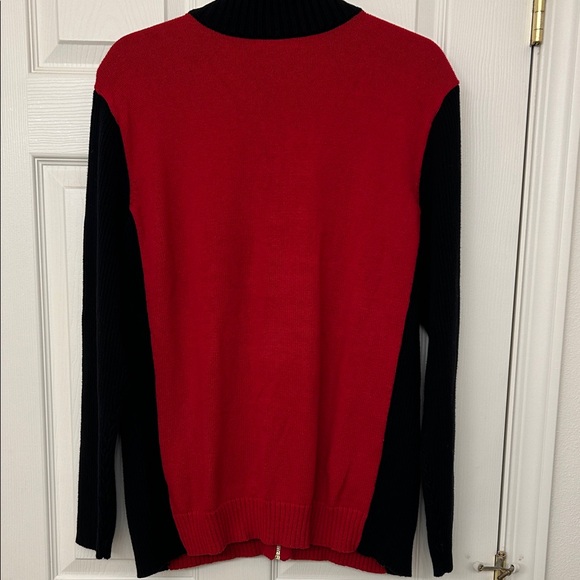 Lauren Ralph Lauren Women's Black Label Career Chic Full-Zip Cardigan Size 2X - Picture 7 of 8